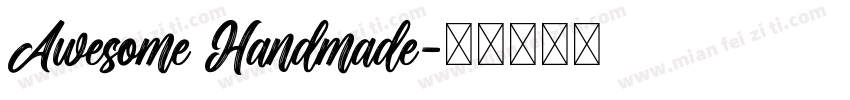 Awesome Handmade字体转换
